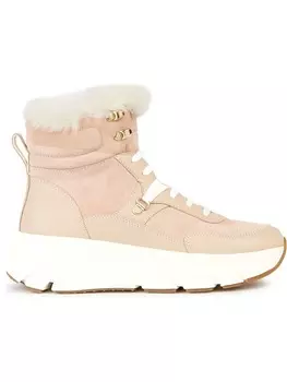 Сапоги Geox Leder-Winterboots Diamanta, цвет Rosa/Wei