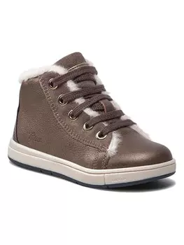 Сапоги Geox Leder-Winterboots Trottola, коричневый