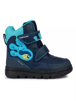Сапоги Geox Winterboots Willaboom, цвет Dunkelblau/Hellblau
