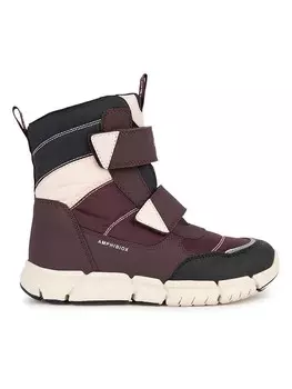 Сапоги Geox Winterstiefel Flexyper, цвет Bordeaux/Rosa