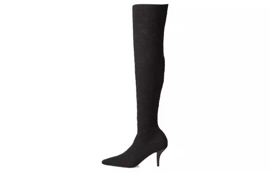 Сапоги GG 75 мм высотой до колена Gucci