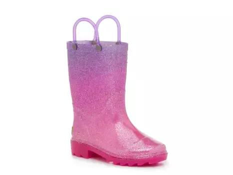 Сапоги Glitter Ombre Light-Up Rainboot Western Chief, фиолетовый