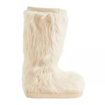Сапоги H&amp;M With Faux Fur, светло-бежевый