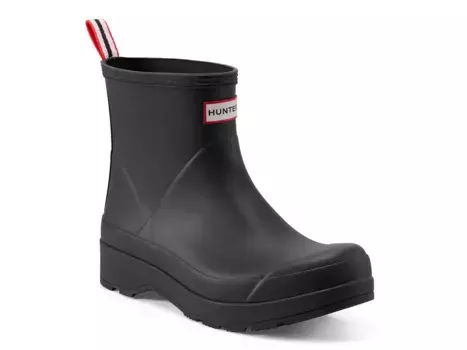 Сапоги HUNTER Play Short Rain Boot - мужские, черные