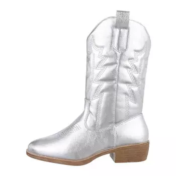 Сапоги Ital Design, серебряный