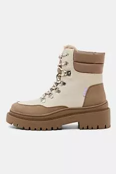 Сапоги из экокожи Esprit, коричневый