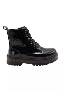 Сапоги из экокожи Lumberjack, черный