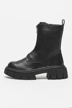Сапоги из экокожи на молнии Big Star, черный