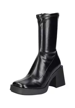 Сапоги из искусственной кожи STEVE MADDEN, черный