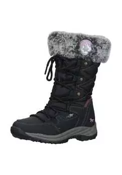 Сапоги из искусственной кожи/текстиля Mustang, черный