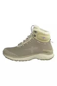 Сапоги из кожи и экокожи Tamaris, хаки