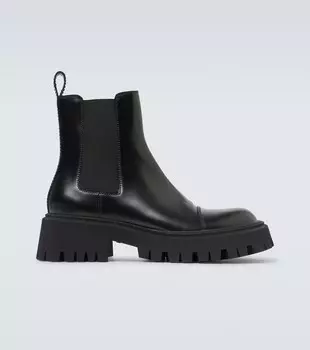 Сапоги из тракторной кожи Balenciaga, черный