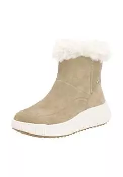 Сапоги из замши/текстиля Rieker, коричневый