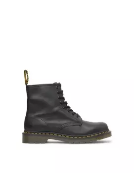 Сапоги из жирной кожи 1460 с 8 люверсами Dr. Martens, черный