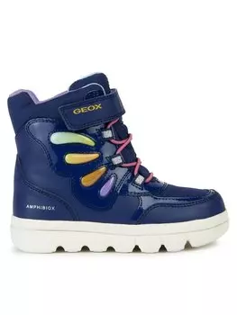 Сапоги J Willaboom Girl B A J36HWA 054FU C4243 Geox, темно-синий