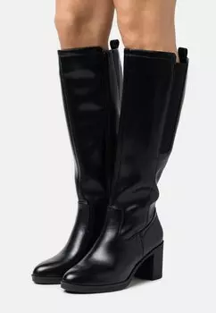 Сапоги Jana, цвет black