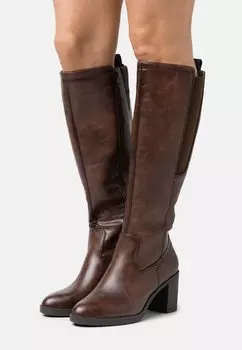 Сапоги Jana, цвет chestnut