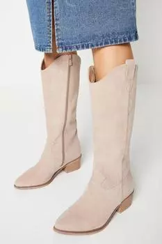 Сапоги Jessie Western из теленка Oasis, бежевый