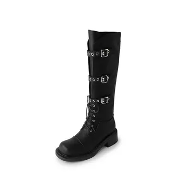 Сапоги JIUXINGDAO Knee-high Boots Women's, черный