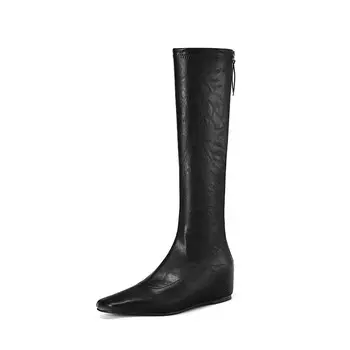 Сапоги JIUXINGDAO Knee-high Boots Women's, коричневый