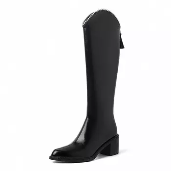 Сапоги JIUXINGDAO Knee-high Boots Women's, черный