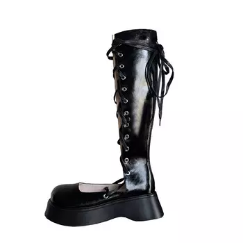 Сапоги JIUXINGDAO Knee-high Boots Women's, черный