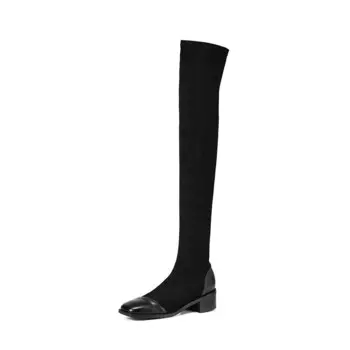 Сапоги JIUXINGDAO Over-The-Knee Boots Women's, черный