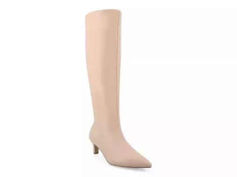 Сапоги Journee Collection Tullip Wide Calf, цвет Blush