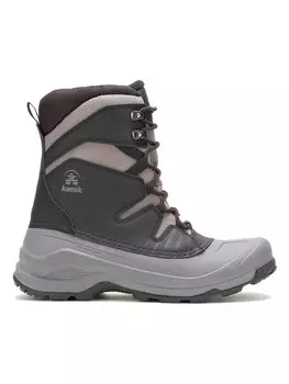 Сапоги Kamik Winterstiefel Iceland, цвет Schwarz/Grau