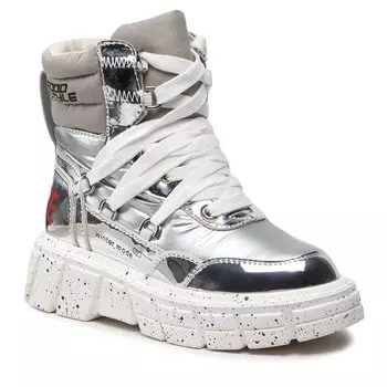 Сапоги Keddo, серебро