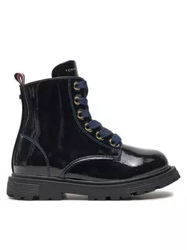 Сапоги Lace-Up Bootie T1A5-33564-1237 M Tommy Hilfiger, синий