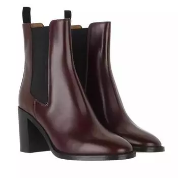 Сапоги lanide ankle boots leather Isabel Marant, красный