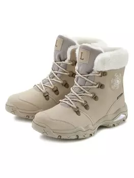 Сапоги LASCANA, бежевый