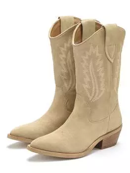 Сапоги LASCANA, бежевый