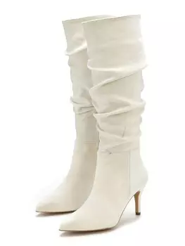 Сапоги LASCANA Reiverschluss, бежевый