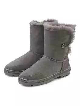 Сапоги LASCANA, серый