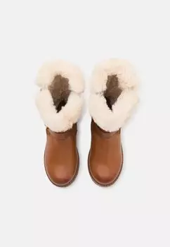 Сапоги LEATHER Friboo, коричневый