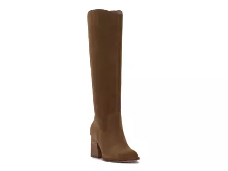 Сапоги Leila Wide Calf Boot Vince Camuto, коричневый