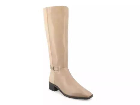 Сапоги Londyn Wide Calf Boot Journee Collection, бежевого цвета