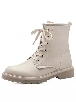 Сапоги Marco Tozzi Schnrstiefel, бежевый