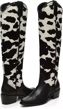 Сапоги Marina Donald Pliner, цвет Bone/Black