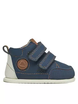 Ботинки Mayoral комбинированные на липучке, синий