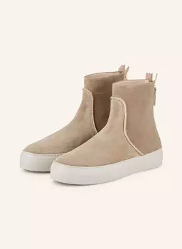 Сапоги meghan с драгоценными камнями AGL, тауп