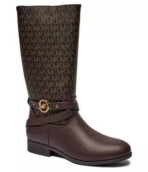 Сапоги Michael Kors Kids Finley Rory, коричневый