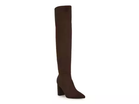 Сапоги Miykah Over-The-Knee Boot Nine West, темно-коричневый