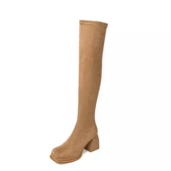 Сапоги Mo Lin Over-The-Knee Boots Women's, черный