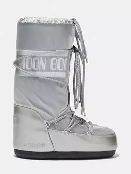 Сапоги Moon Boot, серебряный