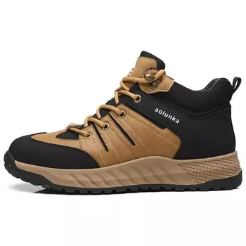 Сапоги мужские для активного отдыха Jietegongyang, цвет Black Gray