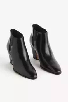 Сапоги на каблуке H&M, черный