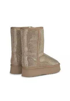 Сапоги на платформе CON PUNTERA REDONDEADA SIN CIERRE Alma en Pena, коричневый